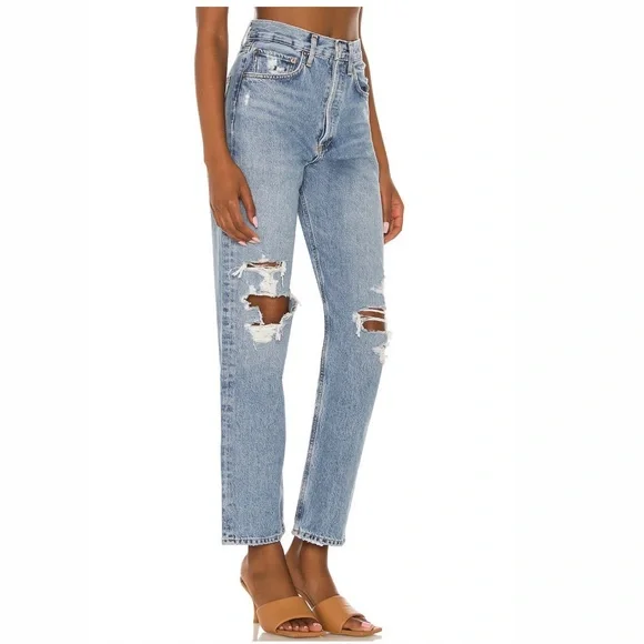 AGOLDE 90’s Distressed Jeans | Size 26 - Picture 4 of 15